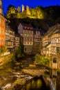 Historic town of Monschau, Germany Royalty Free Stock Photo