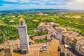 Historic town of San Gimignano, Tuscany, Italy