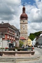 Unterer Stadtplatz & Freisingerberg, Waidhofen an der Ybbs, Niederosterreich, Austria