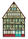 Historic townhouse from the Middle Ages