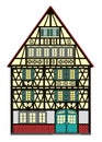 Historic townhouse from the Middle Ages