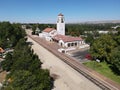 Historic Train Depot in Boise, Idaho Royalty Free Stock Photo