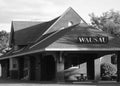 Historic Train Depot in Wausau Wisconsin Royalty Free Stock Photo