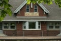 Historic Train Depot in Wausau Wisconsin Royalty Free Stock Photo