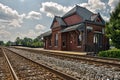 Historic Train Station Royalty Free Stock Photo