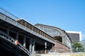 The historic train station Friedrichstrasse in Berlin also called the Palace of Tears