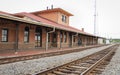 Pine Bluff Train Station Royalty Free Stock Photo