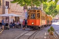 The historic Tram, Soller, Mallorca Royalty Free Stock Photo