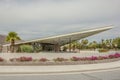 Historic Tramway Gas Station in Palm Springs Royalty Free Stock Photo