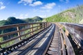 Historic Trestle at Myra Canyon Provincial Park, Canada