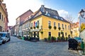 Historic Upper Zagreb street view Royalty Free Stock Photo