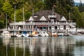 Historic Vancouver Rowing Club in Vancouver, Canada Royalty Free Stock Photo