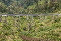 Historic viaduct near Ohakune in Tongariro National Park