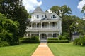 Historic Victorian Home in Rural Eastern Texas Royalty Free Stock Photo