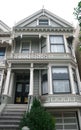 Historic Victorian Home in San Francisco Royalty Free Stock Photo