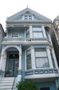 Historic Victorian Home in San Francisco Royalty Free Stock Photo