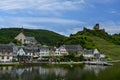 Historic village of Beilstein at river Mosel