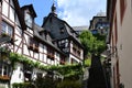 Historic village of Beilstein at river Mosel