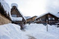 Historic Villages of Shirakawa-gÃÂ and Gokayama Royalty Free Stock Photo