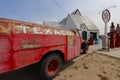 Vintage Texaco gas station in Rawlins, WY