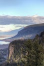 Historic Vista House at Crown Point Royalty Free Stock Photo