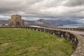 Historic Vista House on Crown Point in Oregon