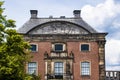 Historic Waaggebouw at the Big Market in Arnhem, The Netherlands. Built in 1612 Royalty Free Stock Photo