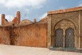 Historic wall with water feature in Rabat, Morocco