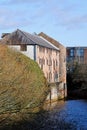 Historic Warehouses, Boal Quay, Kings Lynn, Norfolk, England, UK.