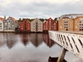 Historic warehouses in Trondheim