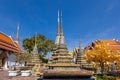 Historic Wat Pho temple or Temple of reclining Buddha in Bangkok, Thailand Royalty Free Stock Photo