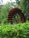 Historic water mill wheel Royalty Free Stock Photo