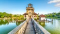 Historic water palace in Bali. Royalty Free Stock Photo