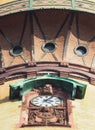 Historic water tower in Halle (Saale) in Germany