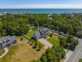 Historic waterfront house, Cape Cod, MA, USA Royalty Free Stock Photo