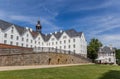 Historic white castle and restaurant in Plon