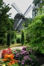 Historic windmill Cloppenburg, Germany