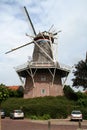 Historic Windmill De Sterin Winsum Friesland