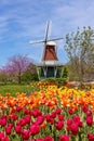 Historic Windmill in Holland, Michigan Royalty Free Stock Photo