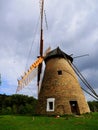 Historic windmill in Sanzen Hungary
