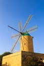 Historic windmill in Southern Europe