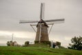 Old windmill in Wijchen, Holland Royalty Free Stock Photo