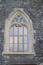 Historic window. Royalty Free Stock Photo