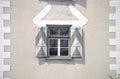 Historic windows with shutters Royalty Free Stock Photo