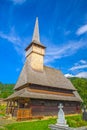 Historic wooden church in Romania