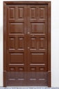 Historic wooden door