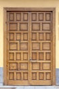 Historic wooden door