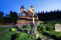 Historic wooden temple Wang in Karpacz in Poland