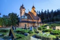 Historic wooden temple Wang in Karpacz, Poland