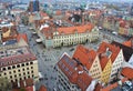 Historic Wroclaw, Poland - city panorama